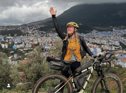 Meaghan Hackinen: first woman ever who finish the Mountain Race Triple in a year